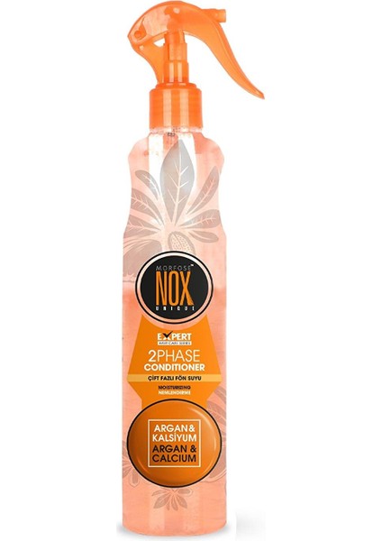 Nox Çift Fazlı Argan ve Kalsiyum Fön Suyu 400 ml