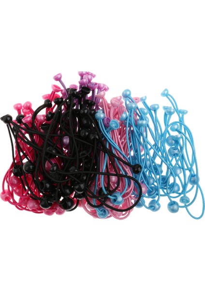 At Kuyruğu ve Örgülü El Sanatları İçin 100 Bant Esnek Saç Aksesuarları (Yurt Dışından) fiyatları