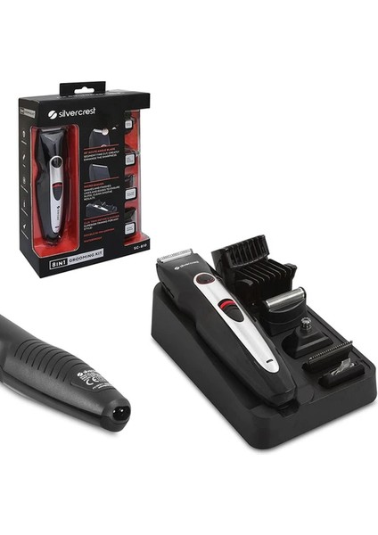 SC-810 Şarjlı Sakal Tıraş Makinesi Erkek Bakım Seti