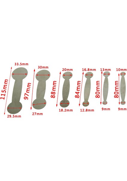 Klarnet Obua Onarım Araçları Için Ahşap Rüzgar Klarnet Onarım Pedi Aracı Kiti 6 Parça (Yurt Dışından) modelleri