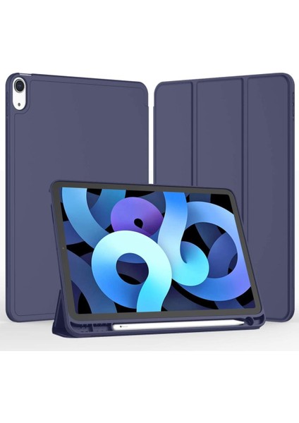 Apple iPad 11.Nesil A16 11inç/10.Nesil 10.9inç Kılıf Kalem Bölmeli Smart Case