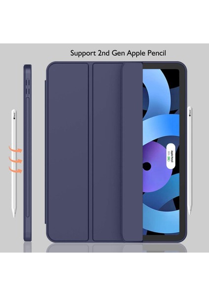 Apple iPad 11.Nesil A16 11inç/10.Nesil 10.9inç Kılıf Kalem Bölmeli Smart Case modelleri