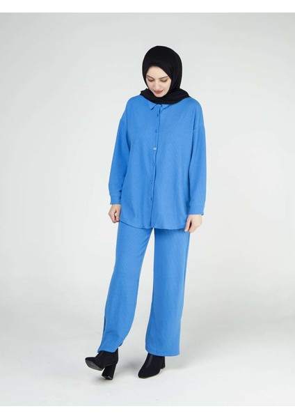 Kaşkorse Gömlekli Takım Mavi