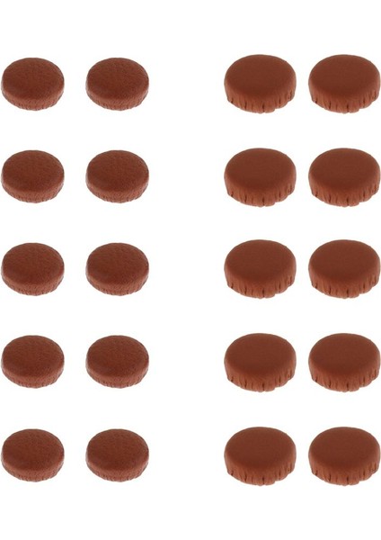 2X10PARÇA Yedek Saksafon Saksafon Padleri Rüzgar Enstrüman Parçaları 9mm 2 Parça (Yurt Dışından) modelleri