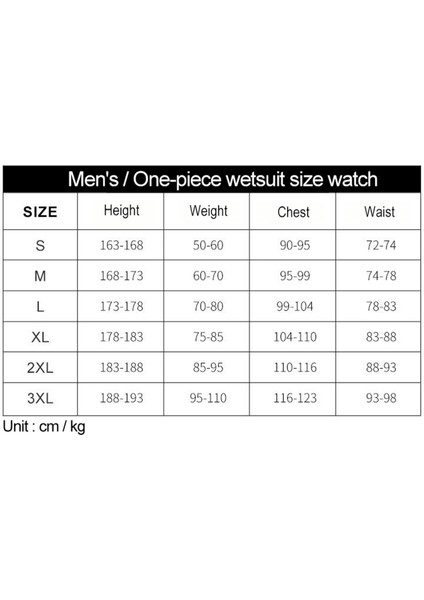 Erkekler Tam Vücut Sıcak Islak Takım Sörf (Yurt Dışından) fırsatları