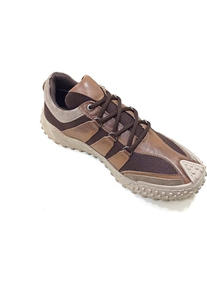 Lucıano Bellini Vizon Kahve Deri Erkek Casual Ayakkabı