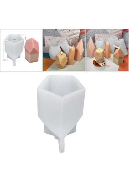 3D Mum Dıy Epoksi Reçine Döküm Sabunu Yapan 87X82X140MM (Yurt Dışından) fırsatları