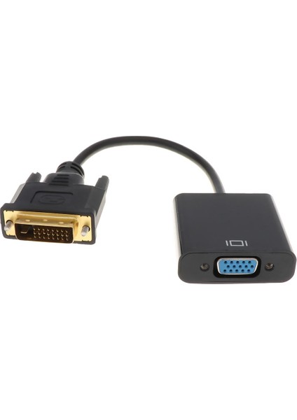 4.72 Inç 24+1 Pin Erkek - Kadın 15 Pin VGA Adaptör Kordon Kablo Tel (Yurt Dışından)