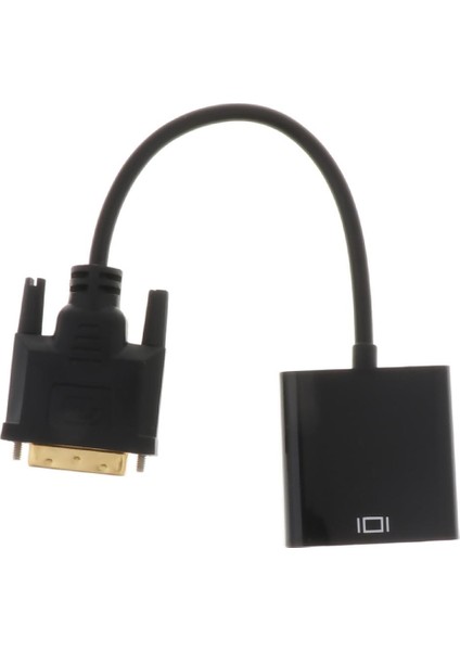 4.72 Inç 24+1 Pin Erkek - Kadın 15 Pin VGA Adaptör Kordon Kablo Tel (Yurt Dışından)