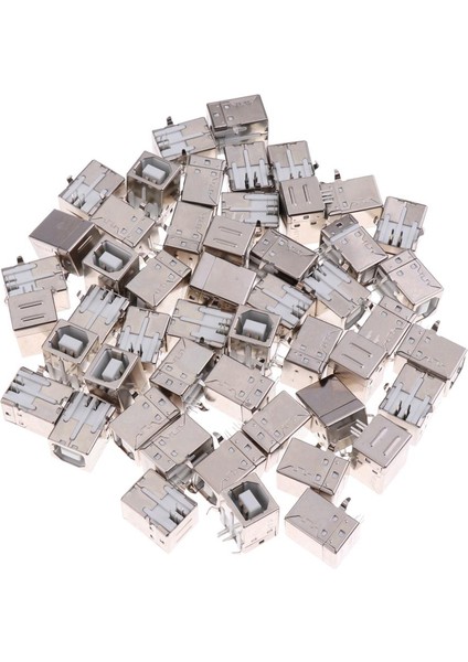 50PCS 15MMX12MMX8MM USB Tip B Bağlantı Noktası 90 (Yurt Dışından)