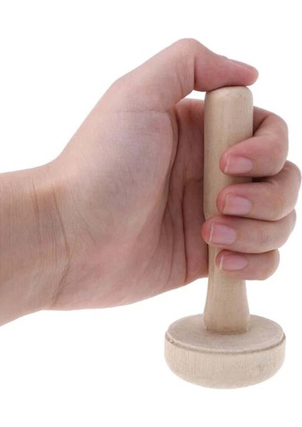 10 Adet Ahşap Mantar Silindirleri Mürekkep Baskı Araçları El Sanatları Lastik Damga Yapımı (Yurt Dışından)