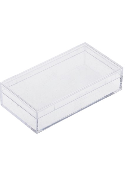Klipsli Kapak Için Menteşeli Kapaklı Boş Temiz Kutu Ev Malzemeleri (Yurt Dışından)