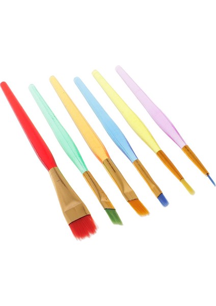 6 Boyutlu Sanatçı Boyama Çizim Fırça Kiti Suluboya Için (Yurt Dışından) fırsatları