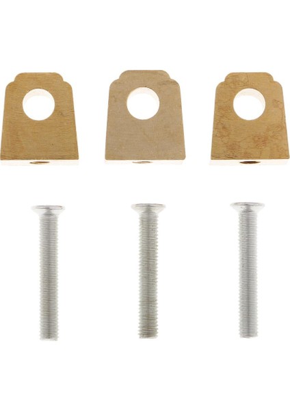 3 Set Pirinç Döşemeli Mobilya Ahşap Kapı Bağlantı Parçaları Aksesuarları Altın (Yurt Dışından) fiyatları