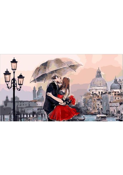 Tam Dıy 5d Sanat Zanaat Nakış Kiti 30X40CM Lover (Yurt Dışından) fırsatları