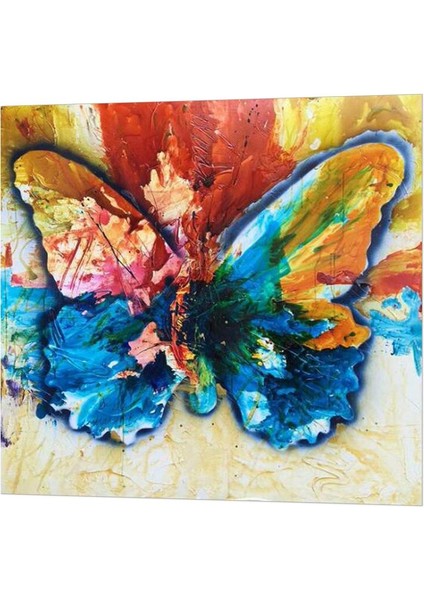 Tam Dıy 5d Art Craft Nakış Kiti 30X30CM Kelebek (Yurt Dışından)