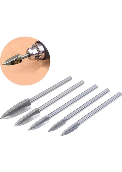 5pcs Ahşap Oyma Matkap Bit Freze Kesici Ahşap Oyma (Yurt Dışından) indirimleri