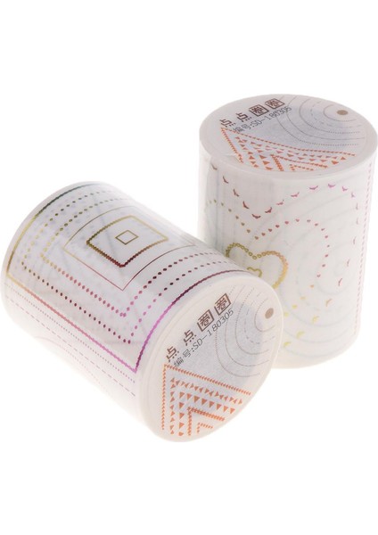 2 Rulo Japon Washi Kağıt Bandı, Çiçek Yıkama Bandı, Yapışkan Kağıt Bant B (Yurt Dışından)