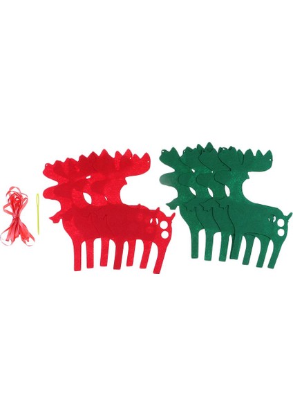 8x Çoklu Stil Asma Etiketleri Noel Ağacı Malzemeleri - 200X140MM (Yurt Dışından) fiyatları