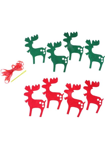 8x Çoklu Stil Asma Etiketleri Noel Ağacı Malzemeleri - 200X140MM (Yurt Dışından) fırsatları