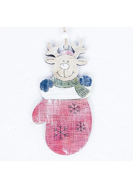 Ahşap Süsler Noel Damla Kolye 150X75MM Noel Eldivenleri (Yurt Dışından) modelleri