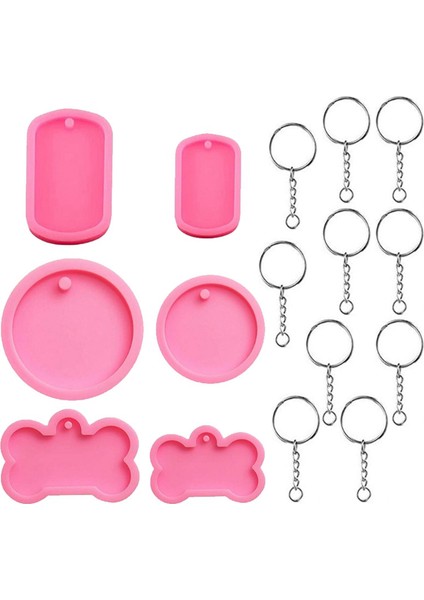 Reçine Köpek Tag Charm Silikon Kalıp Dökme Dıy Epoksi Yapımı (Yurt Dışından)