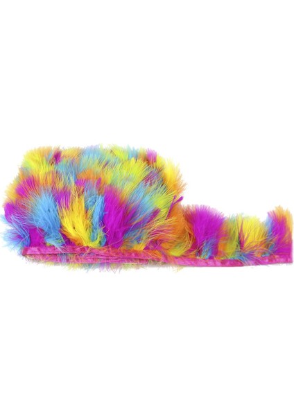 2x 1 Metre Türkiye Tüy Fringe Düğün Partisi Süslemesi Için (Yurt Dışından)