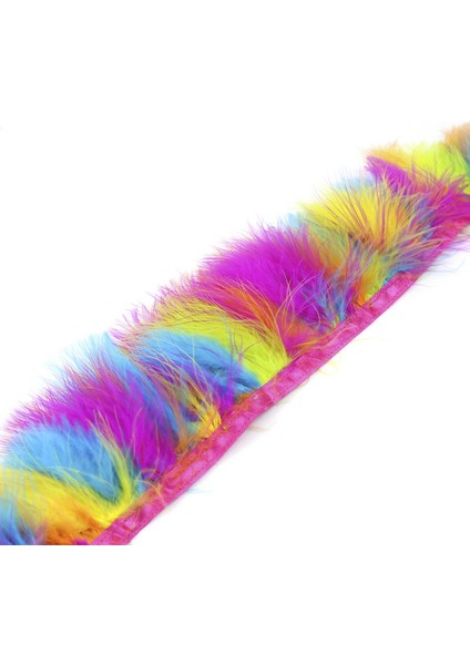 2x 1 Metre Türkiye Tüy Fringe Düğün Partisi Süslemesi Için (Yurt Dışından)