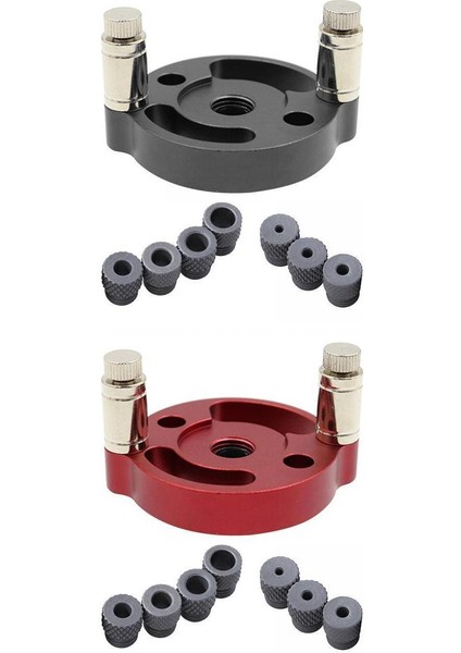 2pcs mm Benlik Merkezli Doweling Dikey Delik Puncher Tip 1 (2 Parça / Siyah) 70MM (Yurt Dışından)