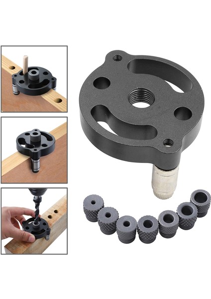 2pcs mm Benlik Merkezli Doweling Dikey Delik Puncher Tip 1 (2 Parça / Siyah) 70MM (Yurt Dışından) modelleri