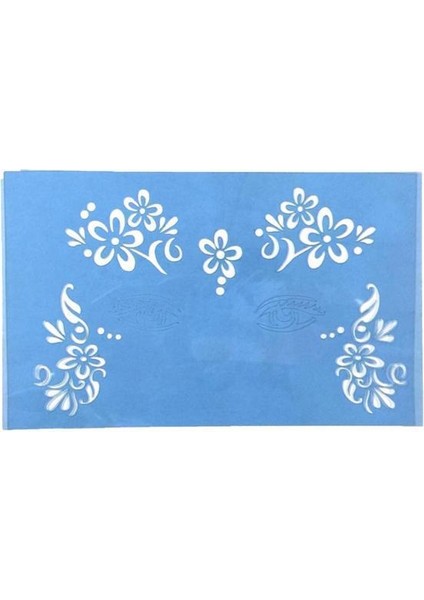 Yüz Boya Şablon Sprey 2 Adet (Yurt Dışından)