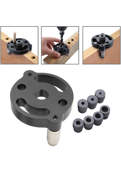 2pcs mm Benlik Merkezli Doweling Dikey Delik Puncher Tip 1 (2 Parça / Siyah) 70MM (Yurt Dışından) fırsatları