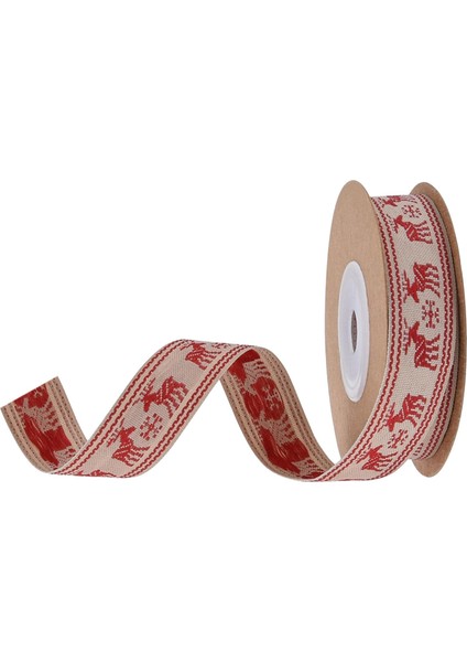 Noel Şeridi Dıy Hediye Sarma El Yapımı Basılı Şerit Zanaat Parti Için Çok Renkli 1.5 cm (Yurt Dışından) modelleri