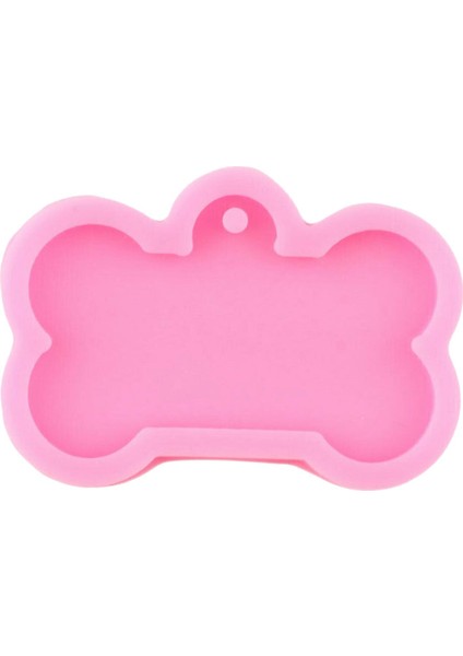 Dıy Kemik Şekli Köpek Etiketi Döküm Anahtarlık Silikon Reçine L (Yurt Dışından)