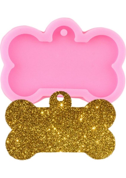 Dıy Kemik Şekli Köpek Etiketi Döküm Anahtarlık Silikon Reçine L (Yurt Dışından) modelleri