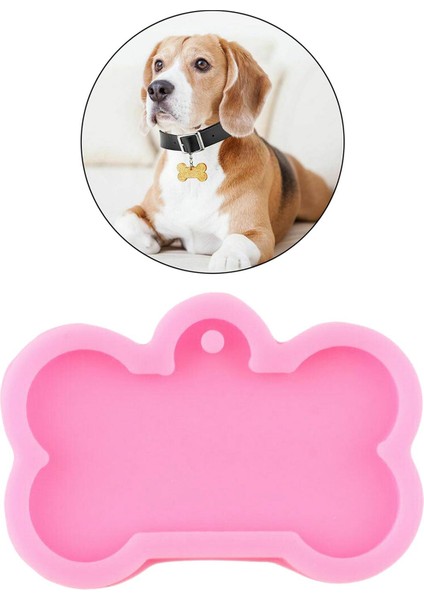 Dıy Kemik Şekli Köpek Etiketi Döküm Anahtarlık Silikon Reçine L (Yurt Dışından) fırsatları