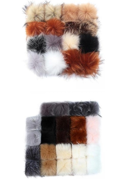 2 Paket Diy Yumuşak Top Düğmesi Şapka Şapkaları Ayakkabı Çanta (Yurt Dışından)