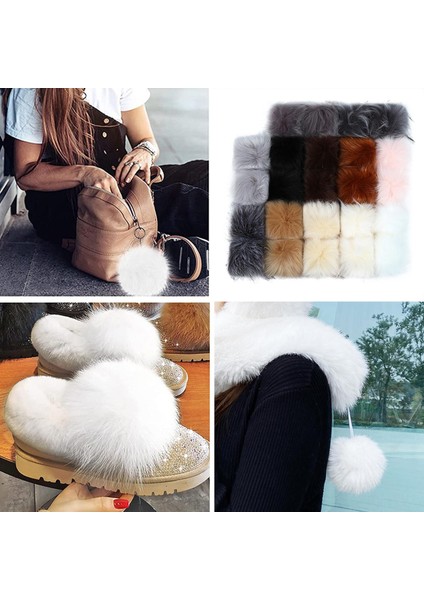 2 Paket Diy Yumuşak Top Düğmesi Şapka Şapkaları Ayakkabı Çanta (Yurt Dışından) modelleri