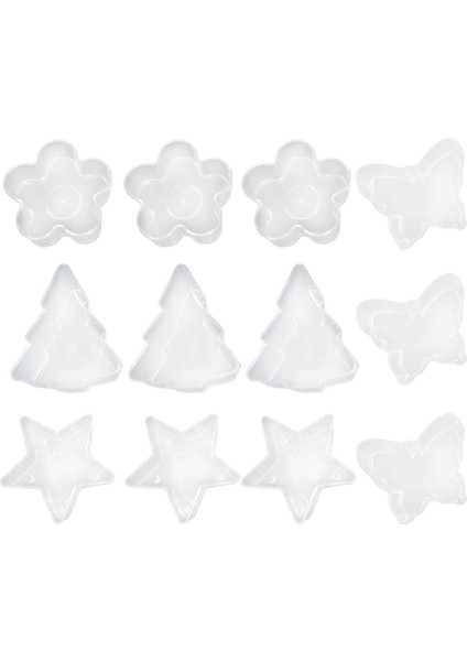12 Adet Tealight Mum Fincanları Dıy Mum Için Adak Kapları Kalıpları Temizleyin (Yurt Dışından) fiyatları
