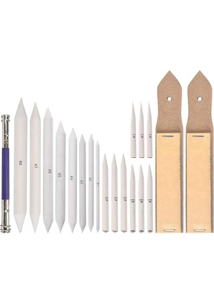 20PCS Leke Karıştırma Kütükleri Kağıt Seti Skeç Çubuk Işaretçisi Sanatçısı (Yurt Dışından)