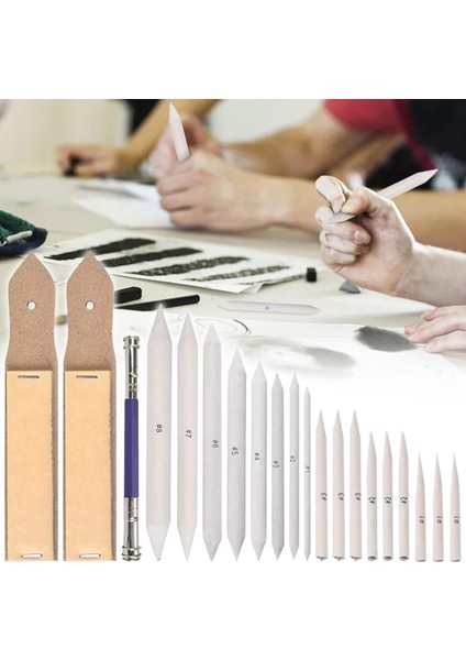 20PCS Leke Karıştırma Kütükleri Kağıt Seti Skeç Çubuk Işaretçisi Sanatçısı (Yurt Dışından) fırsatları