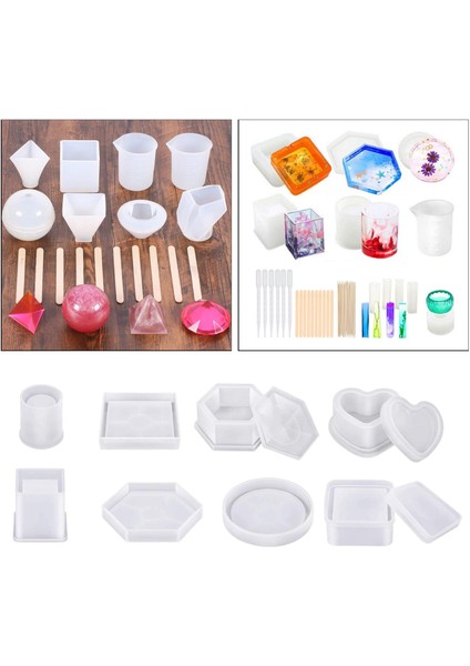Silikon Reçine Dıy El Sanatları Mum Yapımı Craft B (Yurt Dışından) fırsatları