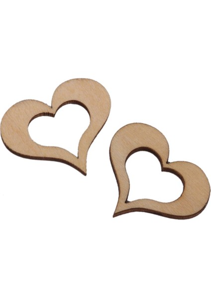 50X 30MM Ahşap Boş Aşk Şekilleri Süslemeler Diy Zanaat Scrapbook Düğün (Yurt Dışından) modelleri