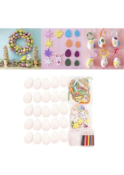 Dıy Paskalya Yumurtaları El Sanatları Kiti El Boyan Graffiti Çocuklar Için Ev Dekorasyonu (Yurt Dışından) fiyatları