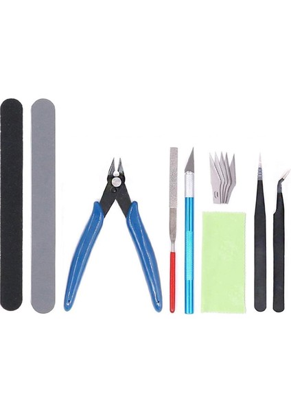 9 Adet Model Araçları Kit Modeler Bina Montaj Onarımı Için Araçlar (Yurt Dışından)