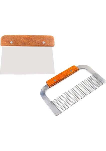 2 Paslanmaz Çelik Dalgalı ve Düz Somun Kesici, Mum Patates (Yurt Dışından) fiyatları