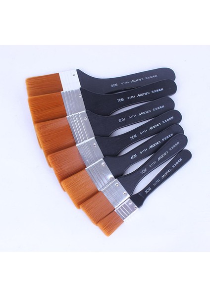 Akrilik Suluboya Için Naylon Boya Fırçası Ahşap Duvar Suluboya Sanatı 160X20MM (Yurt Dışından) indirimleri