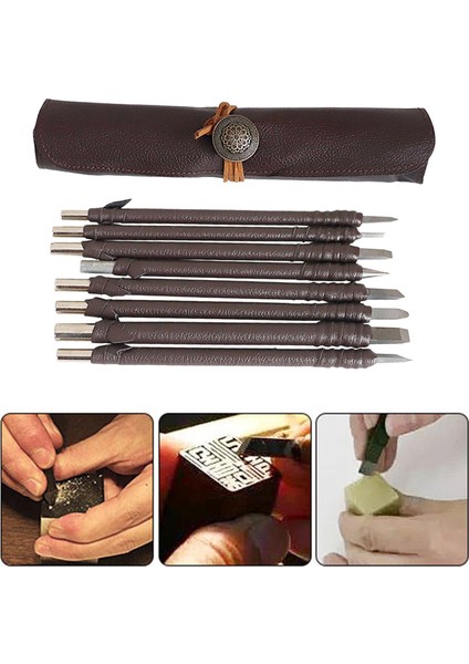 8x Çelik Oyma Kesici Çip Detay Diy Ahşap Hobiler El Yapımı Aletler (Yurt Dışından) fırsatları