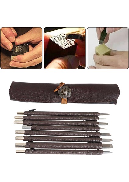 8x Çelik Oyma Kesici Çip Detay Diy Ahşap Hobiler El Yapımı Aletler (Yurt Dışından) indirimleri