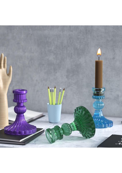 Silikon Mum Tutucu Mum Tutucu Için El Yapımı Alet Hediyeleri (Yurt Dışından) fırsatları